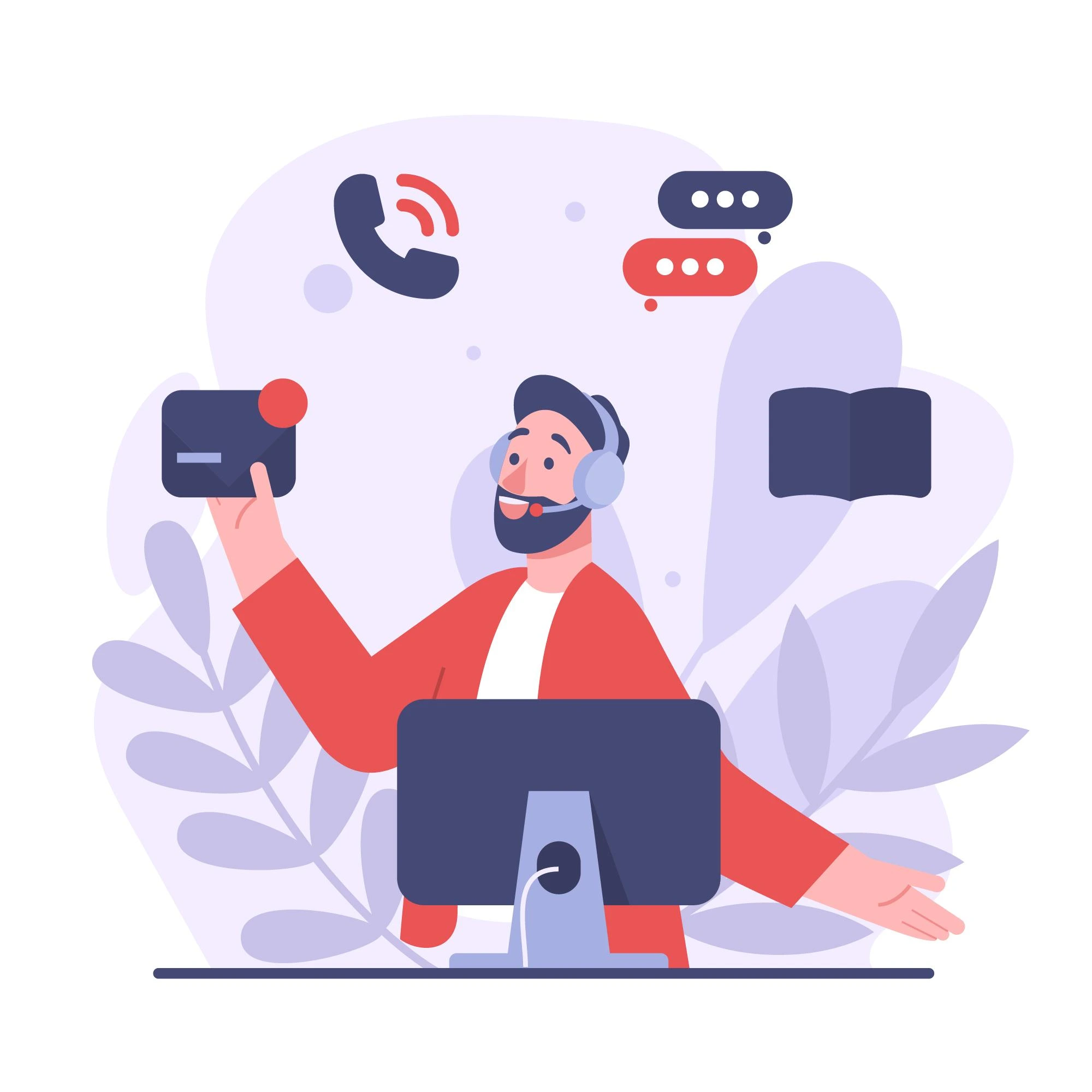 Contact us page images